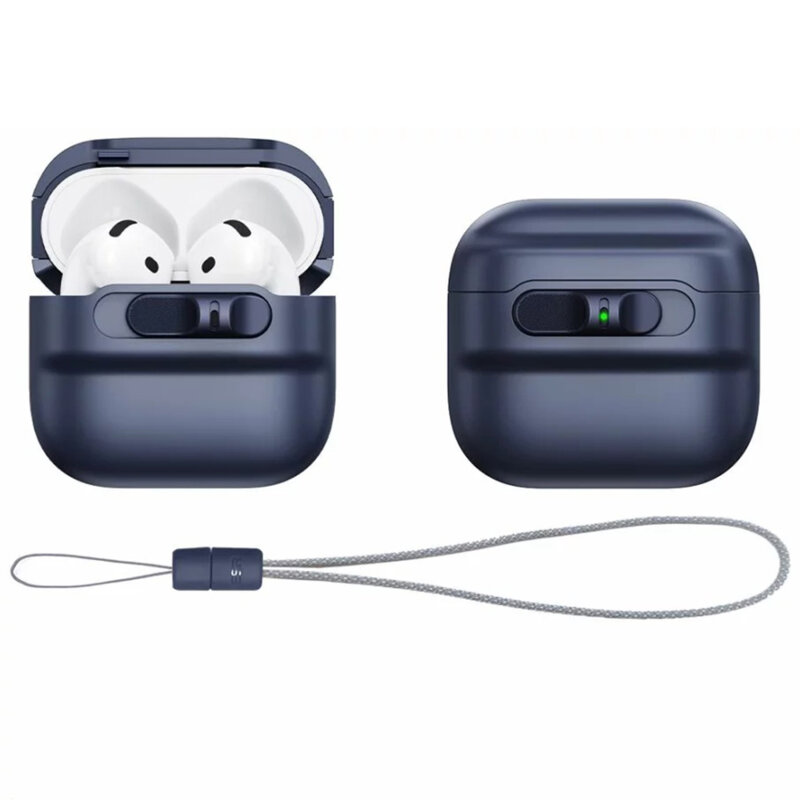 Husa Apple AirPods 4 ESR Pulse Magnetic HaloLock, albastru