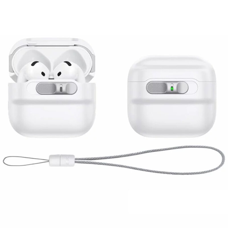Husa Apple AirPods 4 ESR Pulse Magnetic HaloLock, alb
