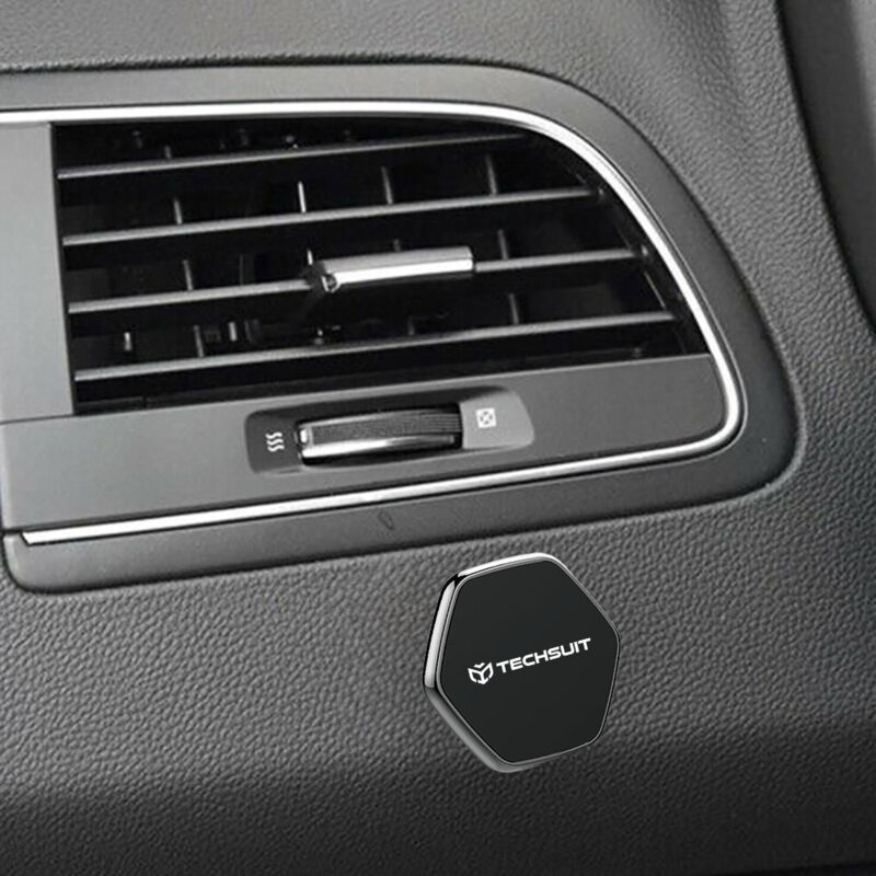 Suport telefon magnetic cu adeziv pentru bord, birou Techsuit, HOLD210-C