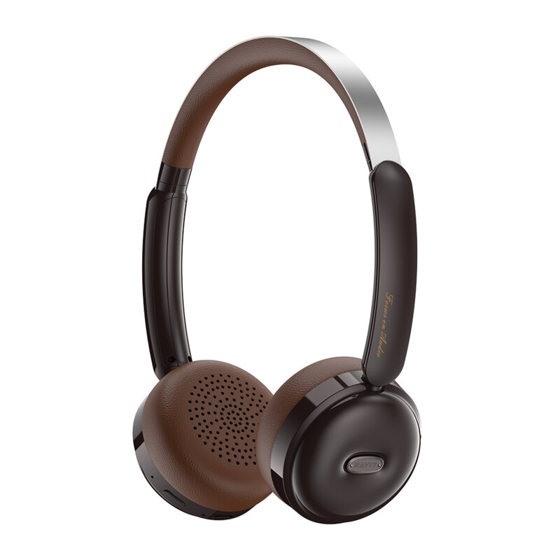 Casti Bluetooth V5.4 On-ear, 400mAh Havit H616BT, maro
