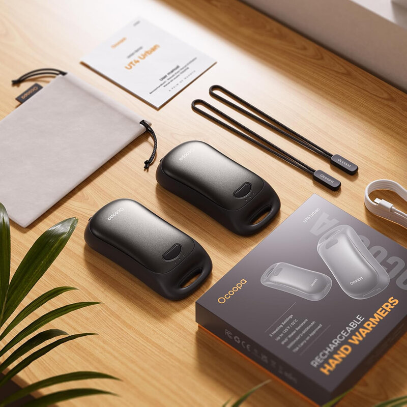 Incalzitoare corporale IP45 Ocoopa, 2x 3000mAh, UT3061-BK