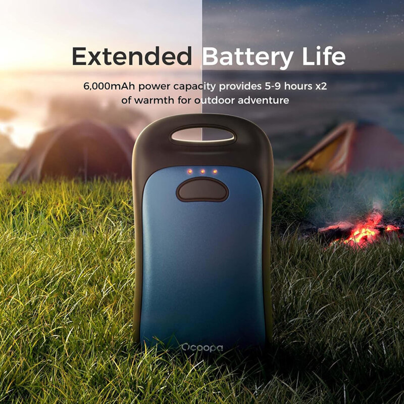 Incalzitoare corporale IP45 Ocoopa, 2x 3000mAh, UT3061-LIGHT