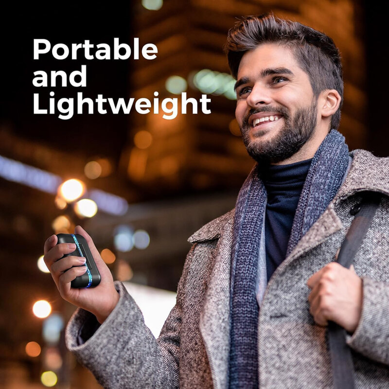 Incalzitoare maini power bank RGB Ocoopa, 2x 5000mAh, UT4103-BK