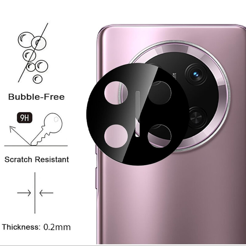 Folie camera Honor Magic7 Lite Techsuit Full Glass, negru