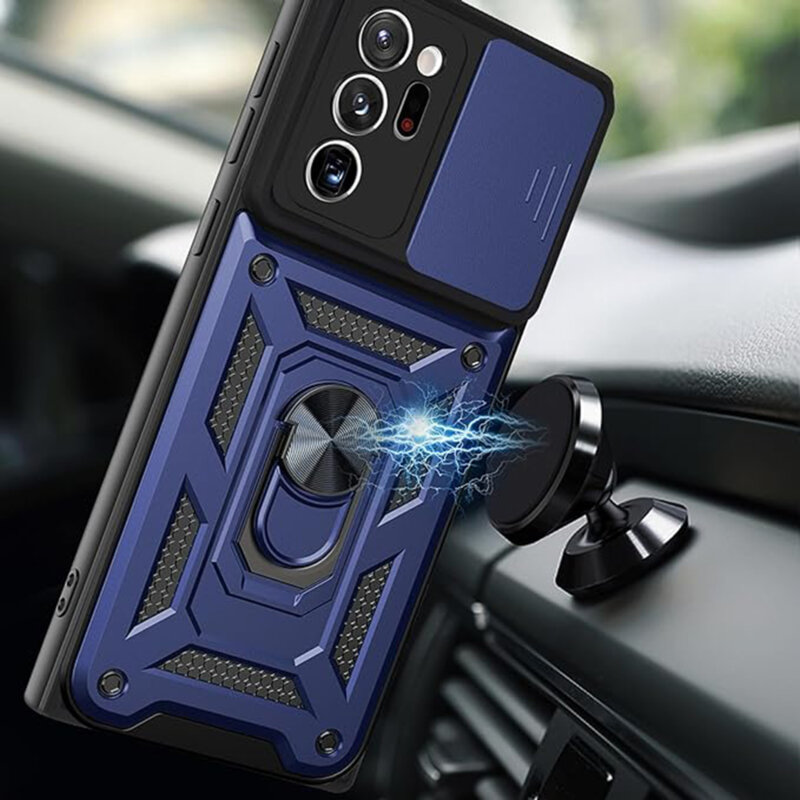 Husa Samsung Galaxy Note 20 protectie camera Techsuit CamShield Series, negru