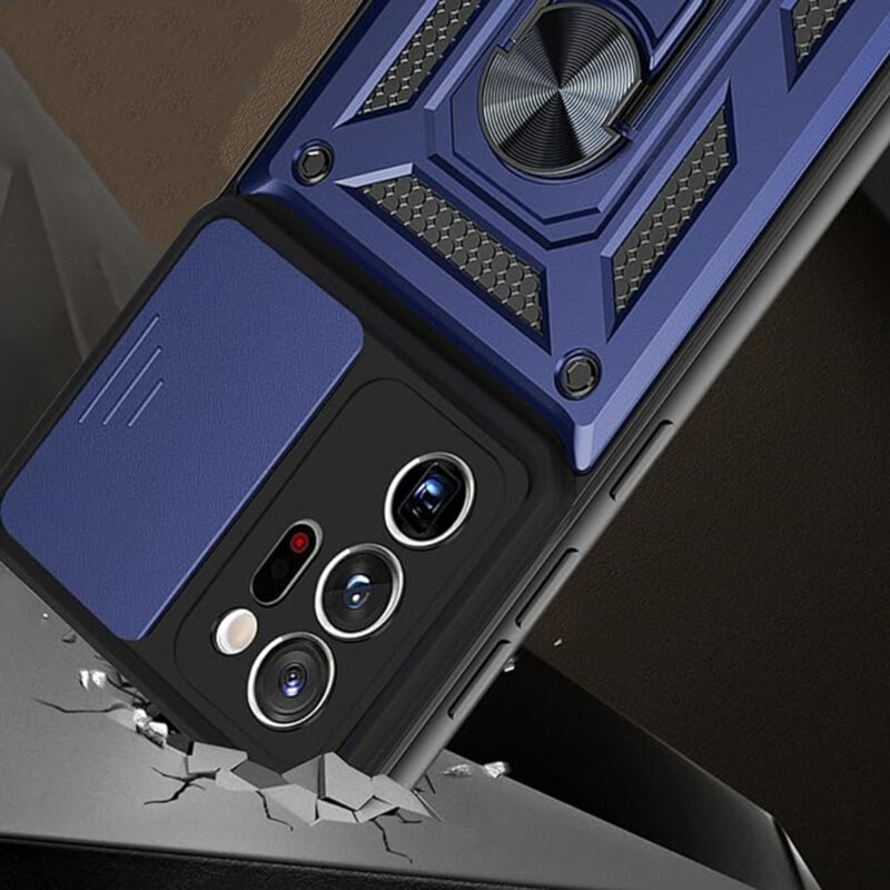 Husa Samsung Galaxy Note 20 5G protectie camera Techsuit CamShield Series, negru