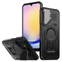 Husa Samsung Galaxy A25 5G protectie camera Techsuit CamVault MagSafe, negru