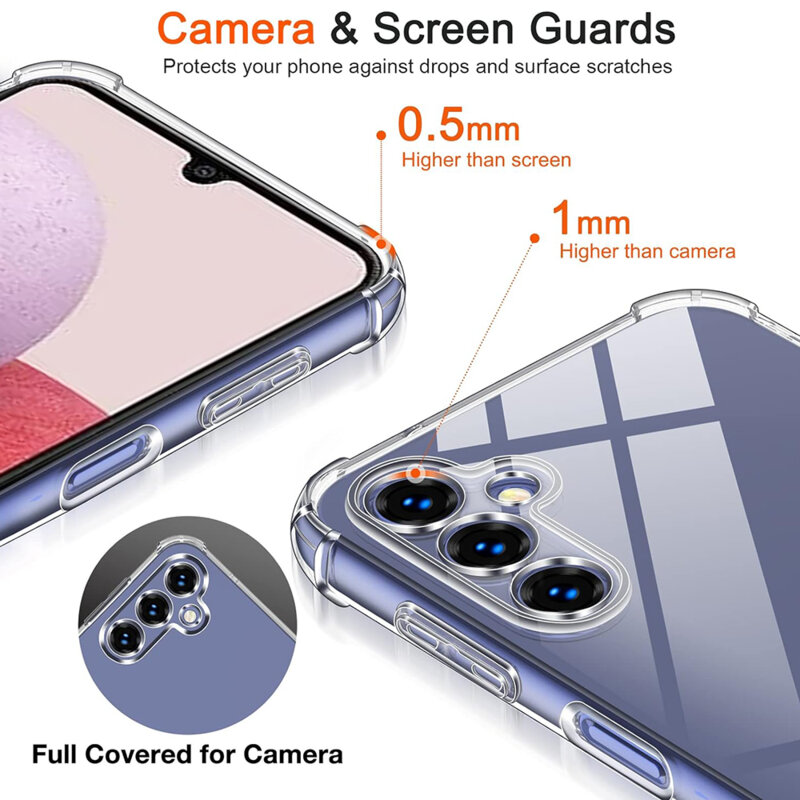 Husa Samsung Galaxy S10 Plus Techsuit Shockproof Clear Silicone, transparenta