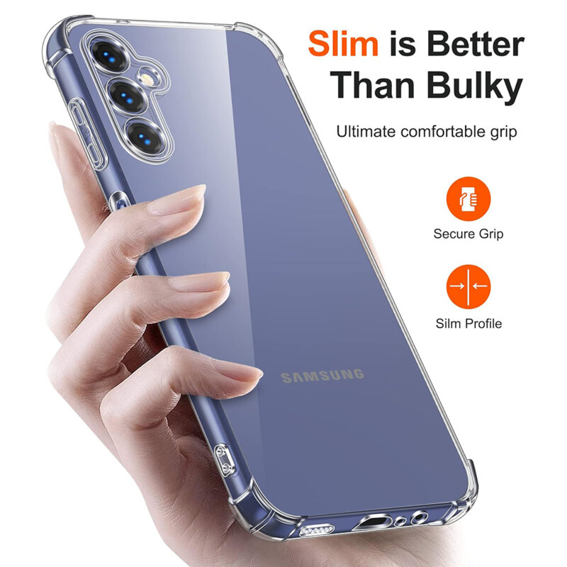 Husa Samsung Galaxy Note 20 Techsuit Shockproof Clear Silicone, transparenta