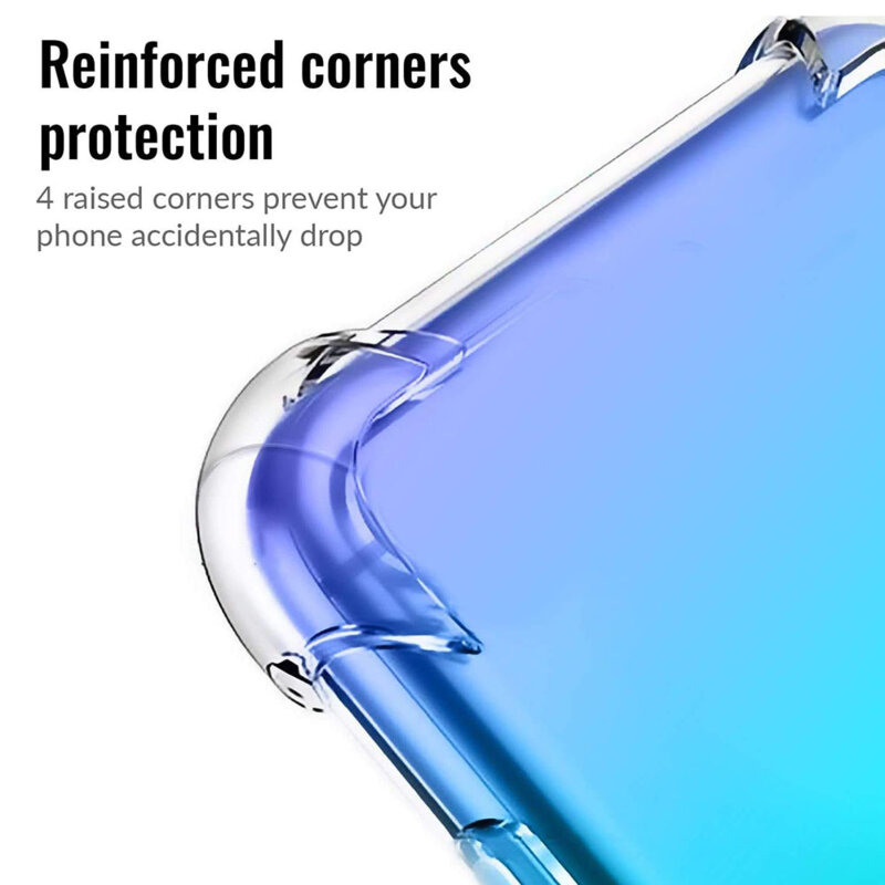 Husa Huawei P Smart 2019 Techsuit Shockproof Clear Silicone, transparenta