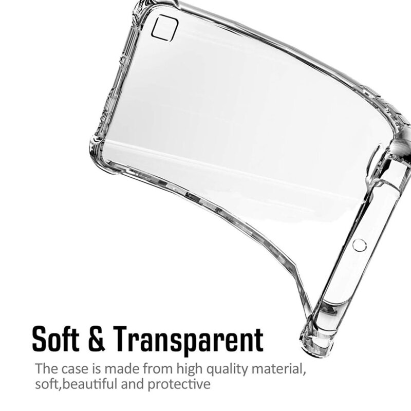 Husa Samsung Galaxy A70 Techsuit Shockproof Clear Silicone, transparenta
