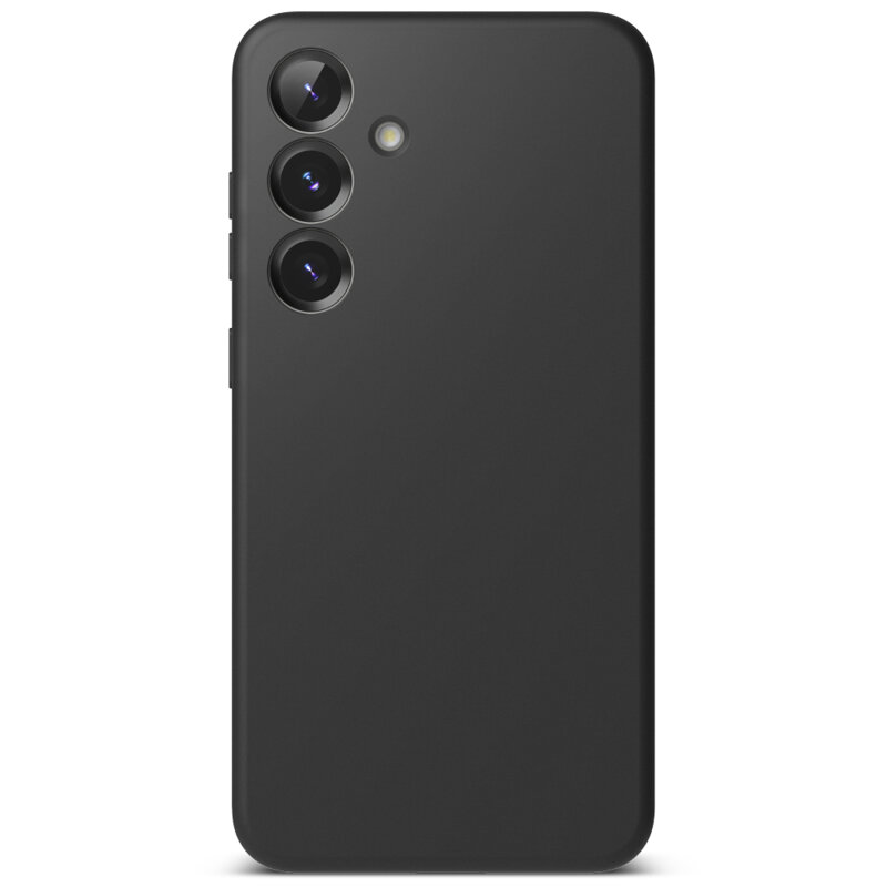 Husa Samsung Galaxy S25 Ringke Silicone Magnetic MagSafe, negru