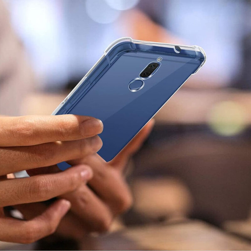 Husa Huawei Mate 10 Lite Techsuit Shockproof Clear Silicone, transparenta