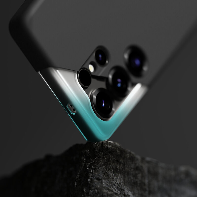 Husa Samsung Galaxy S25 Ultra Ringke Silicone Magnetic MagSafe, crem