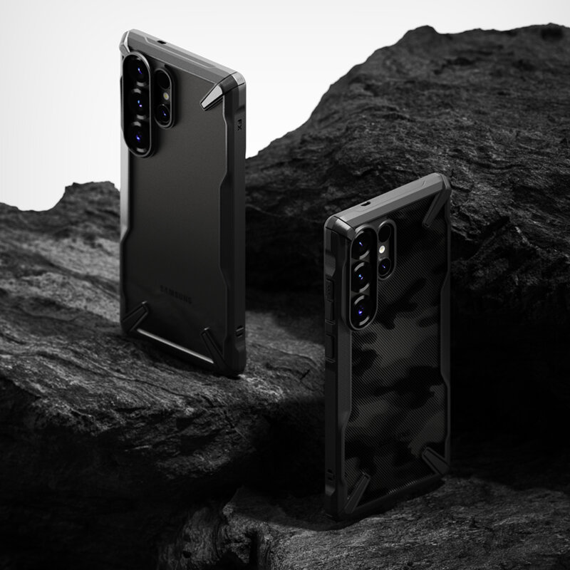 Husa Samsung Galaxy S25 Ultra Ringke Fusion X, negru