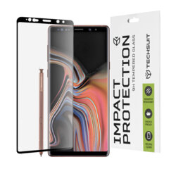 Folie sticla Samsung Galaxy Note 9 Techsuit 111D Full Glue Full Cover, negru