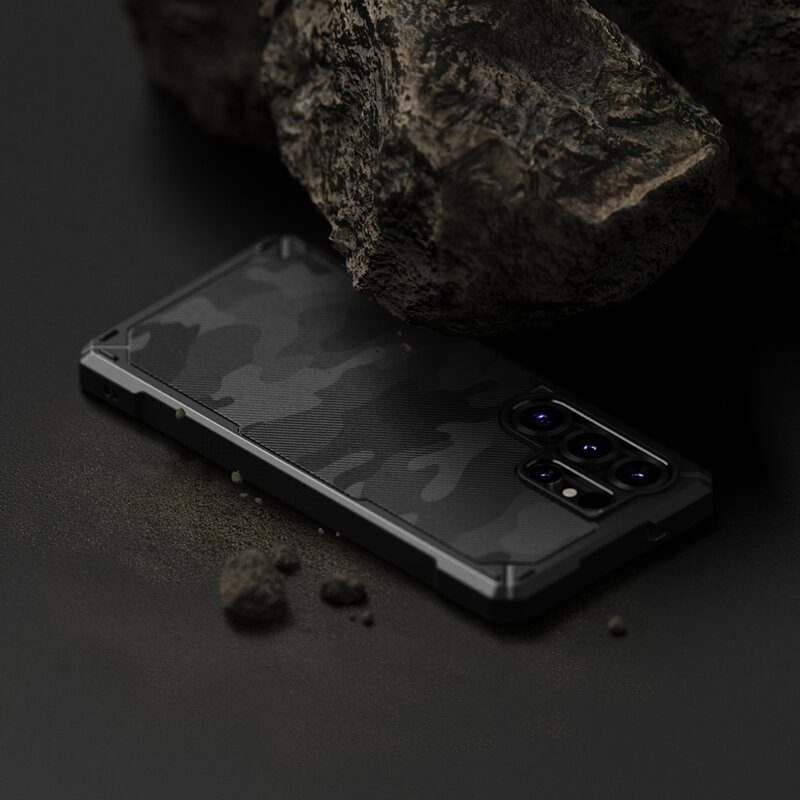 Husa Samsung Galaxy S25 Ultra Ringke Rugged Gear, camuflaj