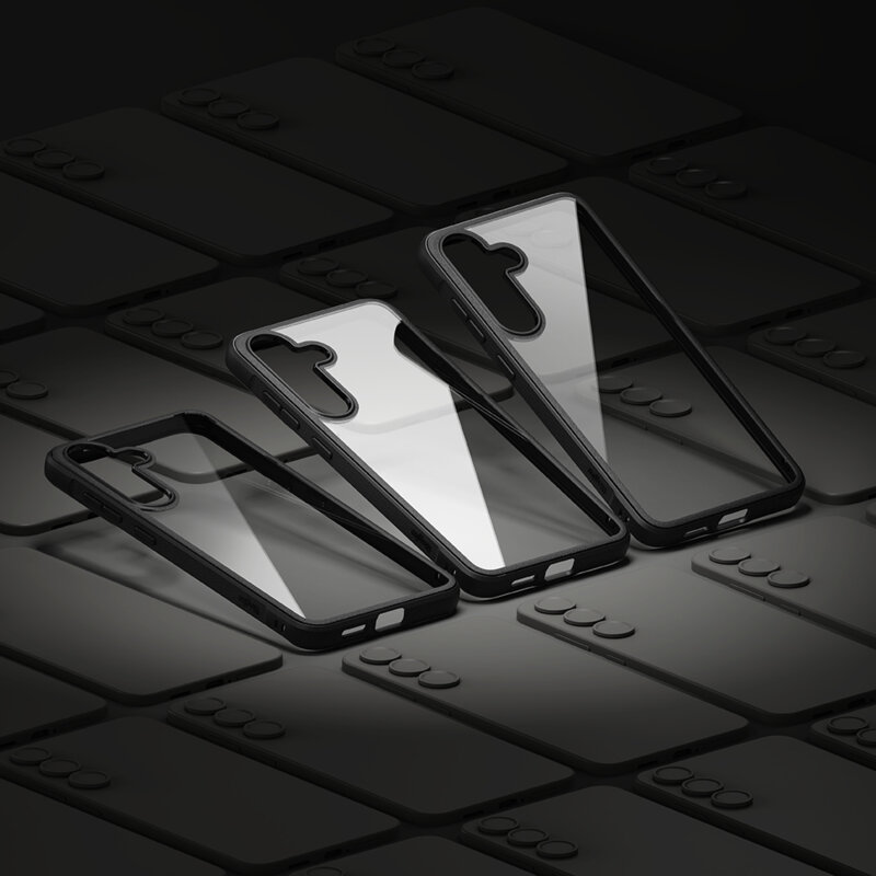 Husa Samsung Galaxy S25 Plus Ringke Fusion Bold, negru