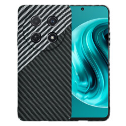 Husa Huawei nova 13i Techsuit Carbonite FiberShell, gri
