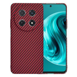 Husa Huawei nova 13i Techsuit Carbonite FiberShell, rosu