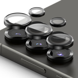 Folie sticla camera Samsung Galaxy S25 Ultra Ringke Camera Lens Frame, negru