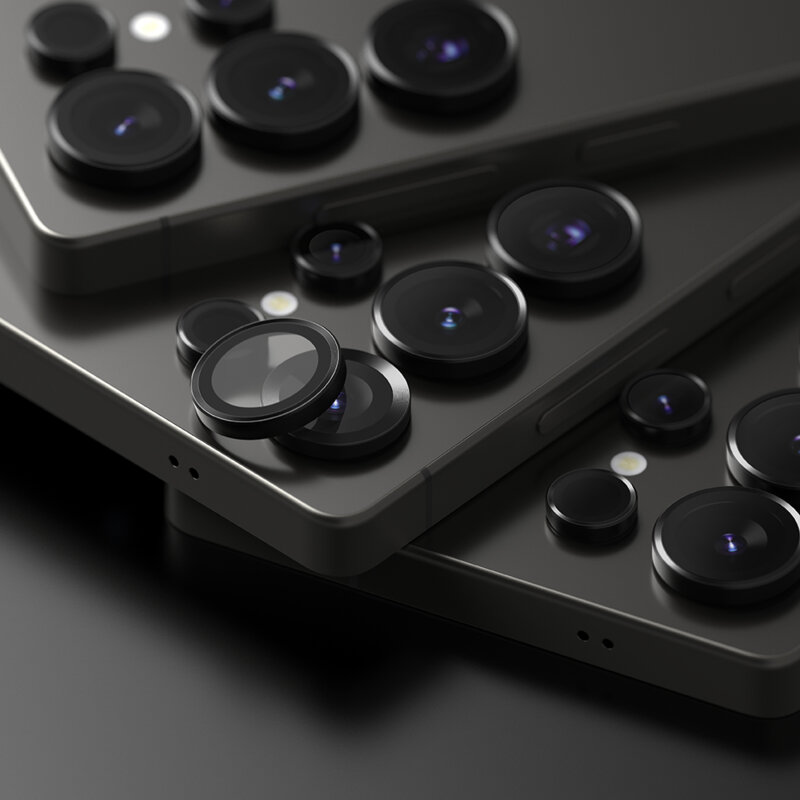 Folie sticla camera Samsung Galaxy S25 Ultra Ringke Camera Lens Frame, negru