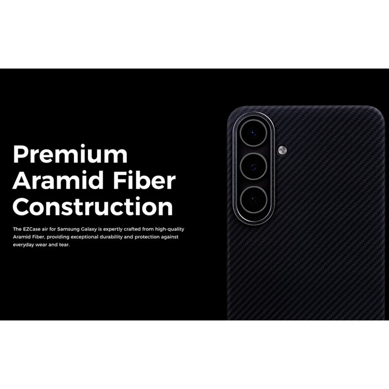 Husa Samsung Galaxy S24 Edizard Air MagSafe Case, negru