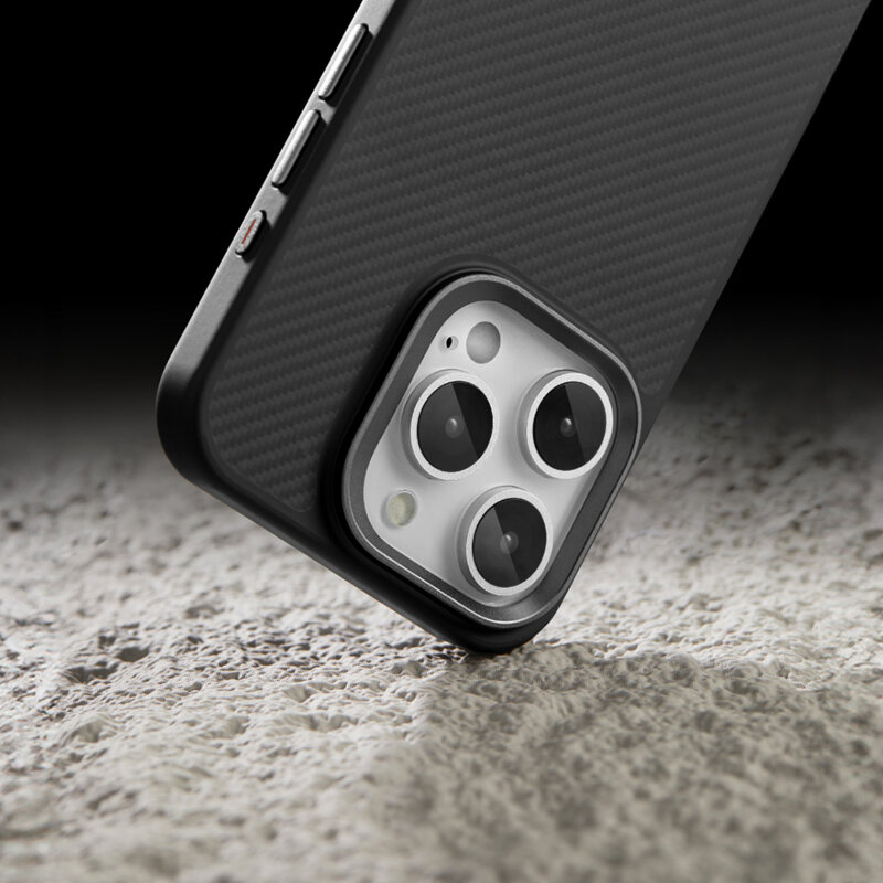 Husa iPhone 16 Edizard Pro MagSafe Case, negru