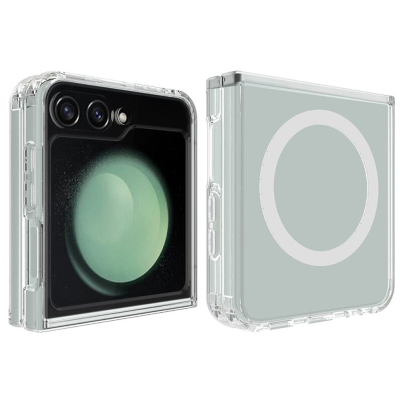 Husa Samsung Galaxy Z Flip6 Techsuit MagSafe Pro, transparenta