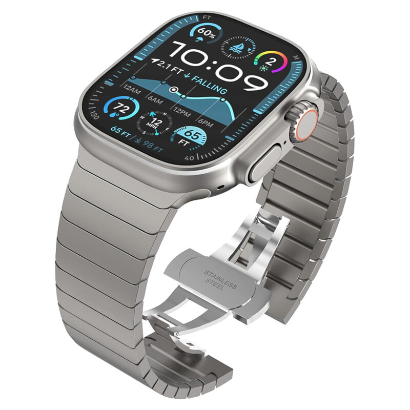 Curea Apple Watch Ultra Techsuit, argintiu, W012