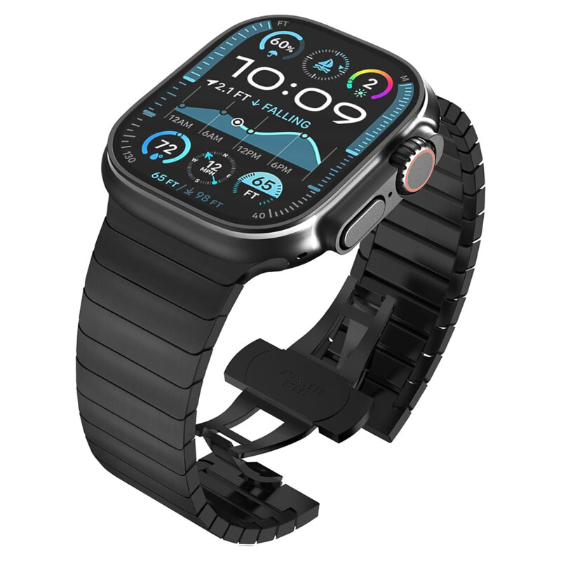 Curea Apple Watch 1 38mm Techsuit, negru, W012