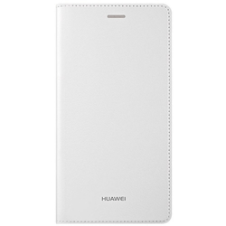 Husa Originala Huawei P9 Lite 2017, P8 Lite 2017 Flip Cover Alb
