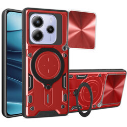 Husa Xiaomi Redmi Note 14 5G Techsuit CamGuard Pro, rosu