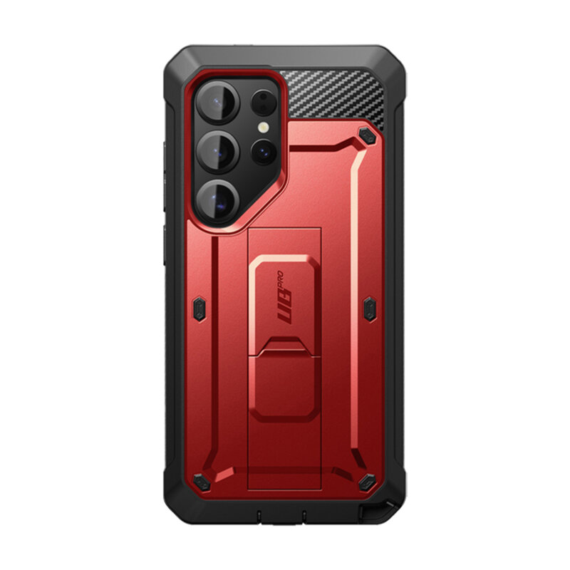 Husa Samsung Galaxy S25 Ultra Supcase Unicorn Beetle Pro, rosu
