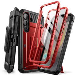 Husa Samsung Galaxy S25 Supcase Unicorn Beetle Pro, rosu