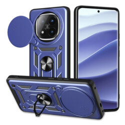 Husa Xiaomi Redmi Note 14 Pro+ 5G protectie camera Techsuit CamShield Series, albastru