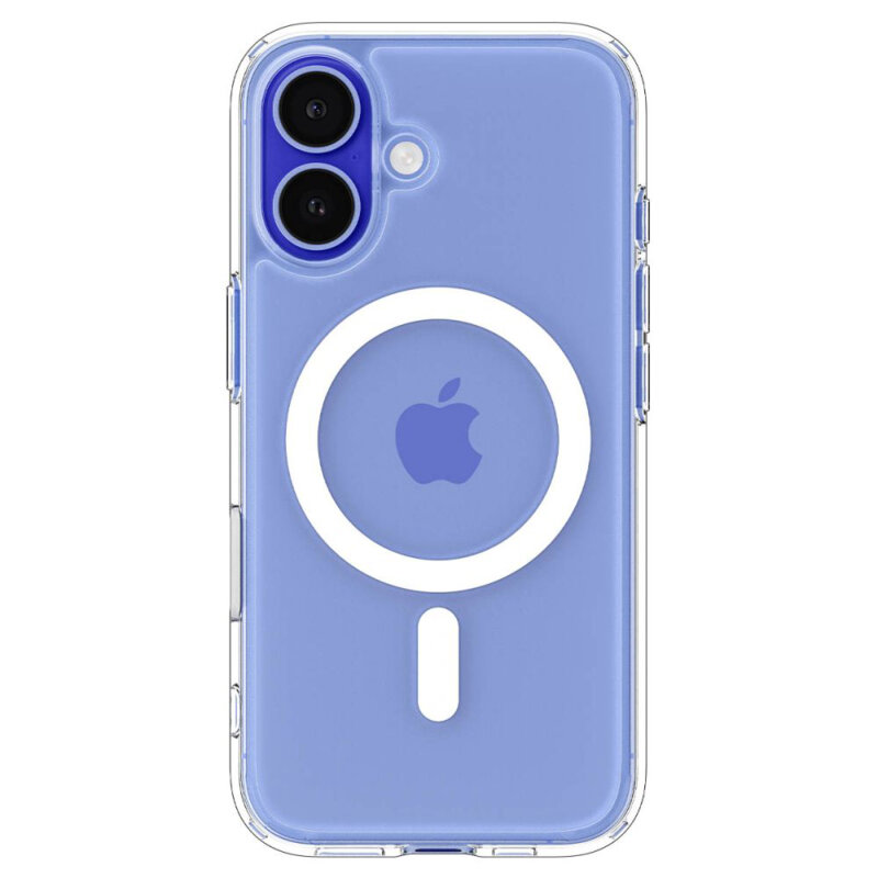 Husa iPhone 16 Spigen Ultra Hybrid T MagSafe, alb