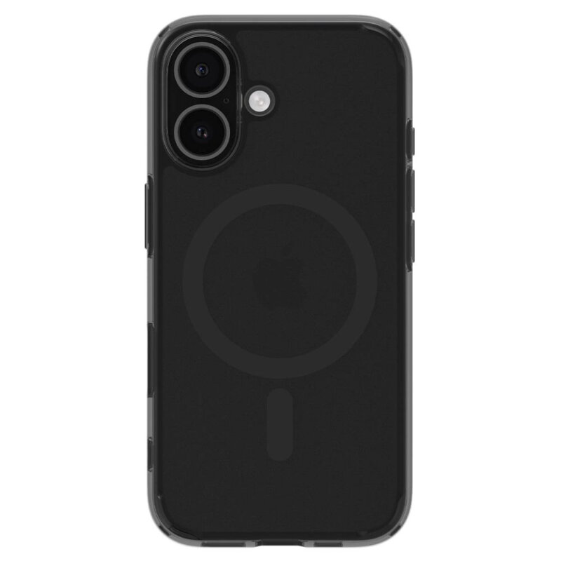 Husa iPhone 16 Spigen Ultra Hybrid T MagSafe, cenusiu
