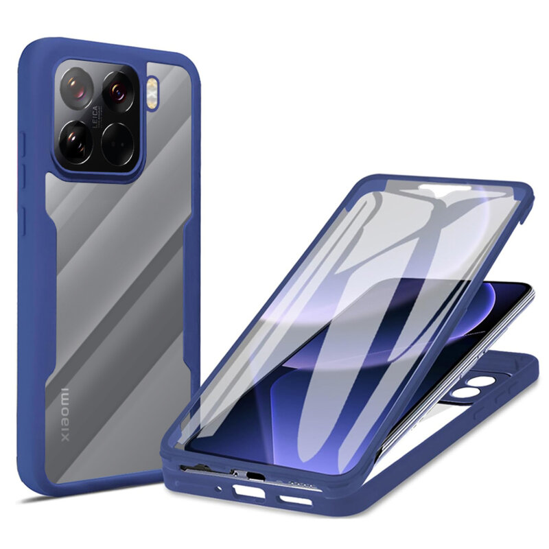 Husa 360° Xiaomi 15 Pro Techsuit ColorVerse, albastru