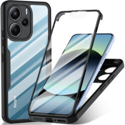 Husa 360° Xiaomi Redmi Note 14 4G (Regional) Techsuit ColorVerse, negru