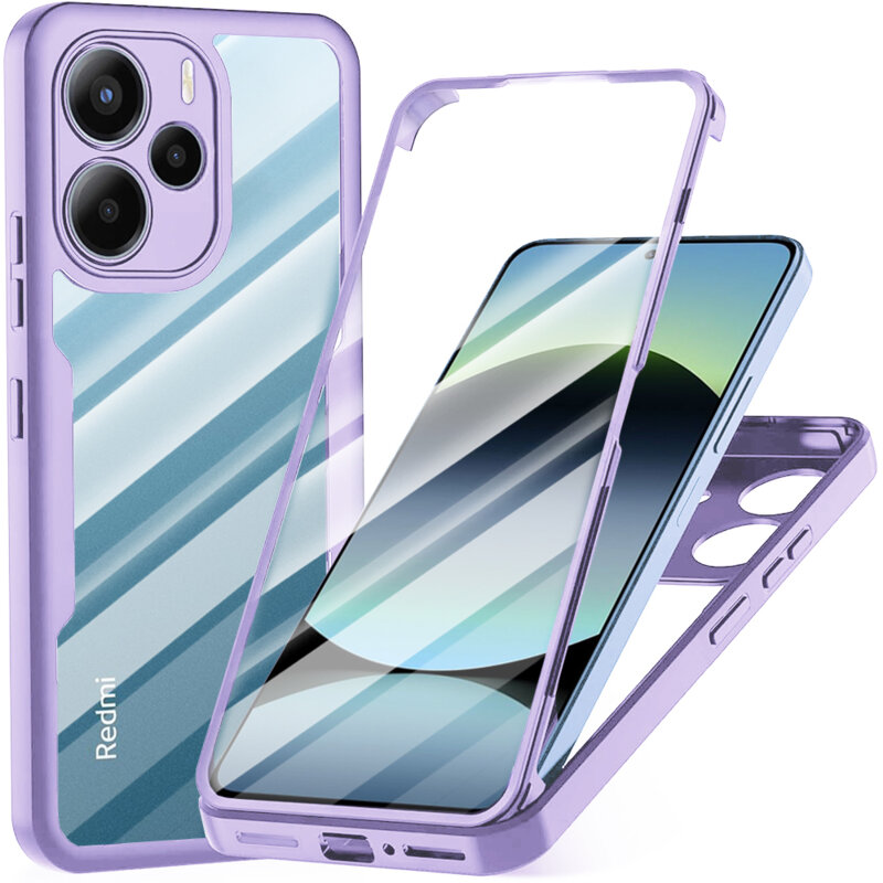 Husa 360° Xiaomi Redmi Note 14 4G (Regional) Techsuit ColorVerse, mov
