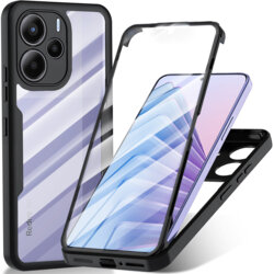 Husa 360° Xiaomi Redmi Note 14 5G Techsuit ColorVerse, negru