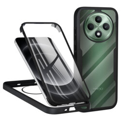 Husa 360° Oppo Reno12 FS Techsuit ColorVerse, negru