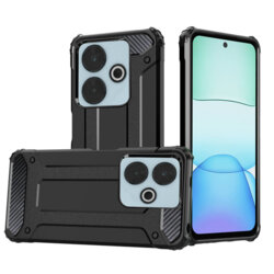 Husa Xiaomi Poco M6 4G Techsuit Hybrid Armor, negru