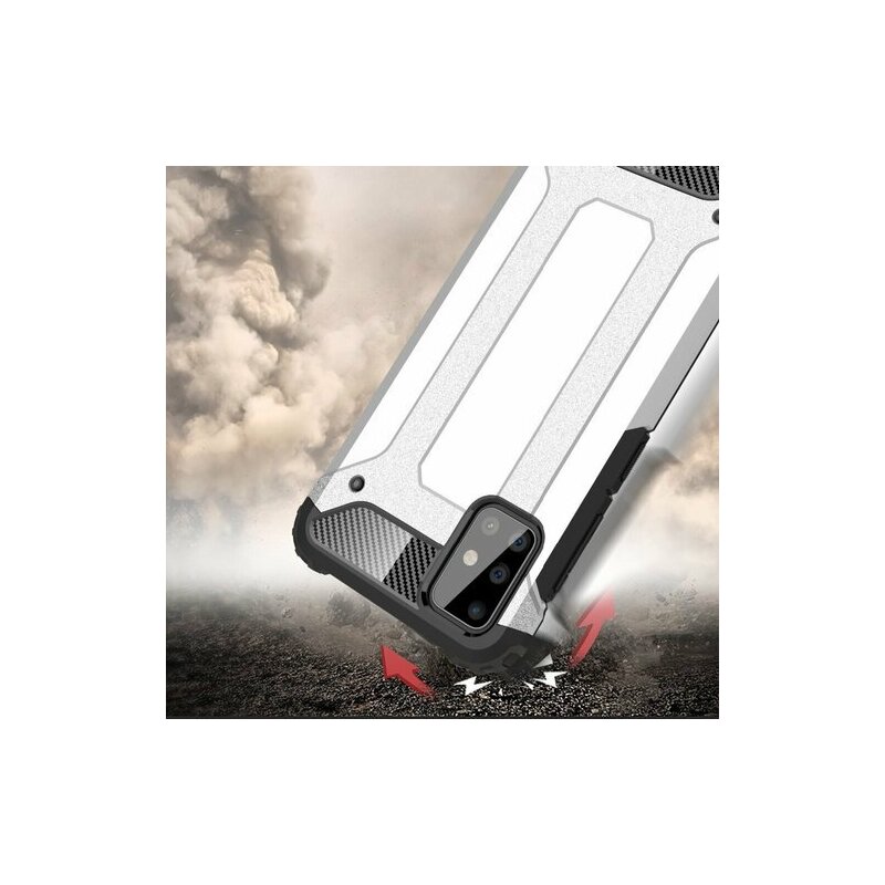 Husa Xiaomi Poco M6 4G Techsuit Hybrid Armor, negru