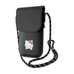 Geanta Hello Kitty Leather Daydreaming Cord, negru, HKOWBSKCDKK