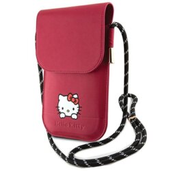 Geanta Hello Kitty Leather Daydreaming Cord, roz, HKOWBSKCDKP
