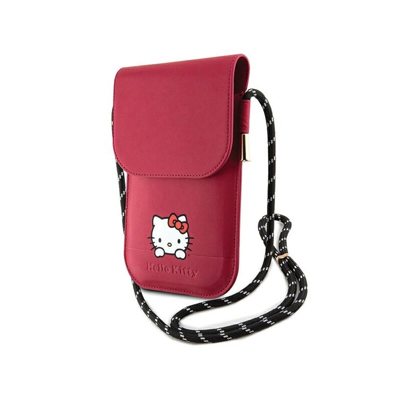 Geanta Hello Kitty Leather Daydreaming Cord, roz, HKOWBSKCDKP