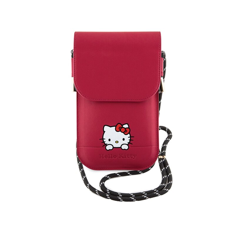 Geanta Hello Kitty Leather Daydreaming Cord, roz, HKOWBSKCDKP