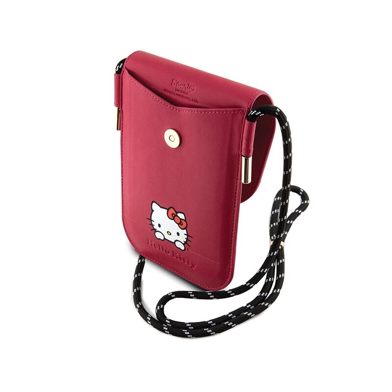 Geanta Hello Kitty Leather Daydreaming Cord, roz, HKOWBSKCDKP